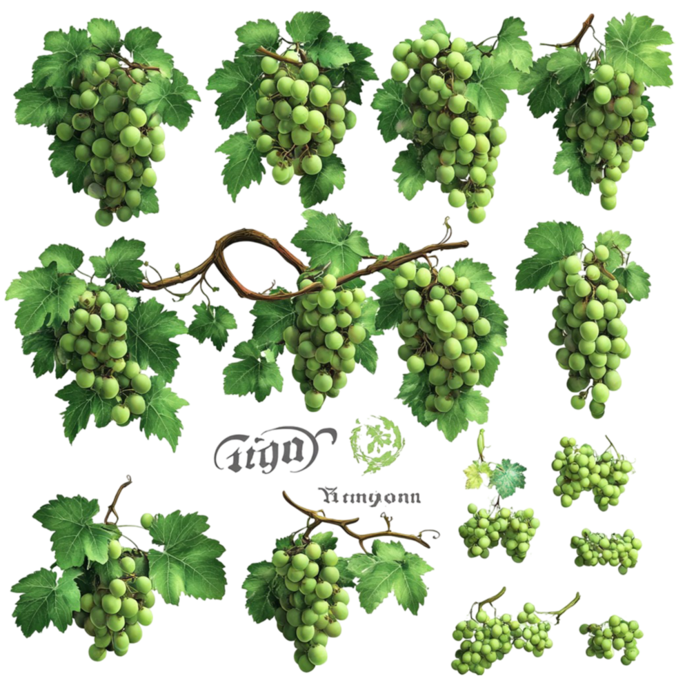 Lush Green Ivy Vines with Delicate Leaves Botanical png