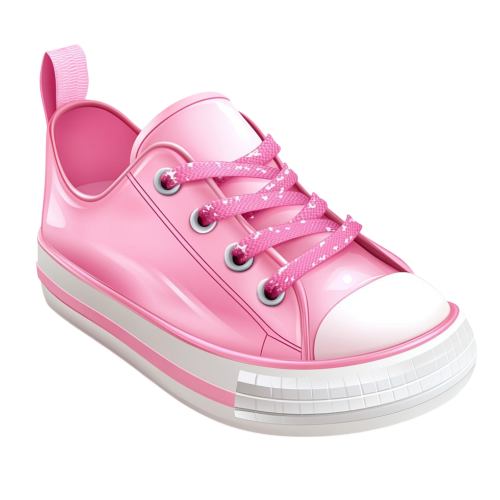 Stylish Pink Casual Sneakers for Women and Girls png