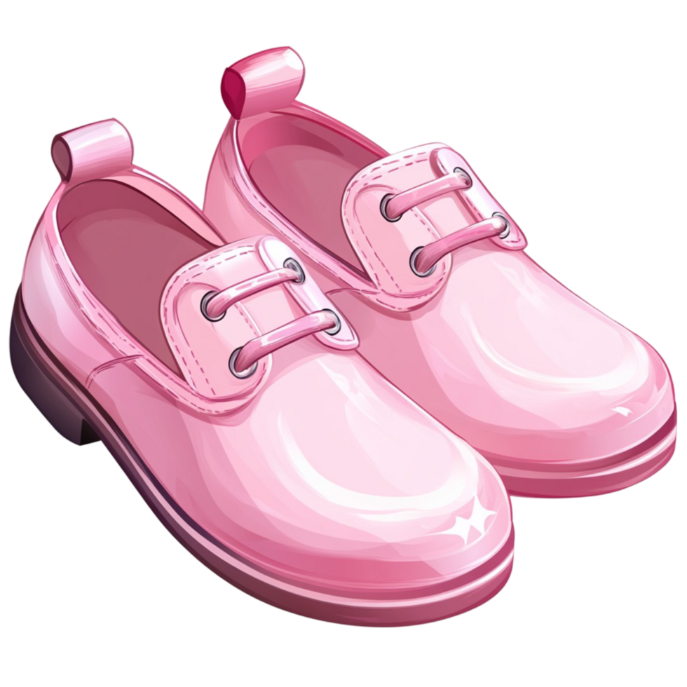 Elegant Pink Loafers for Women Fashion Footwear png