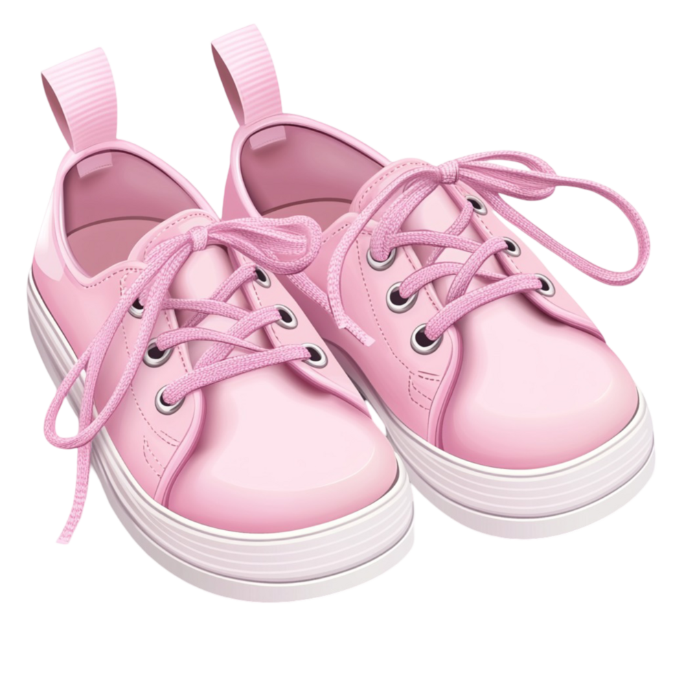 Pink Canvas Sneakers for Women and Girls Fashion png