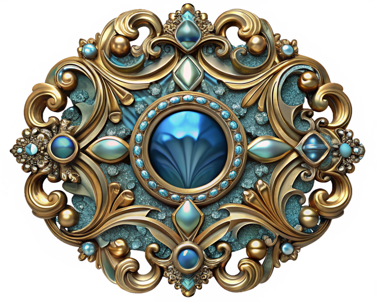 Masterfully crafted ornamental frame with elegant filigree work on transparent background png