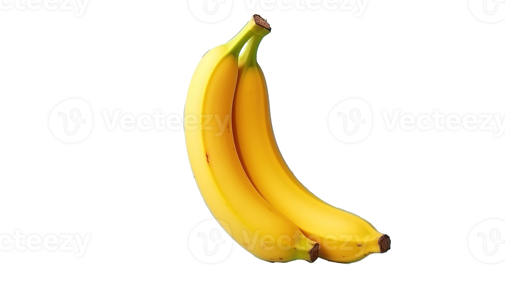 Fresh Banana Fruit on Transparent Background. Nutritious, Healthy, Delicious png