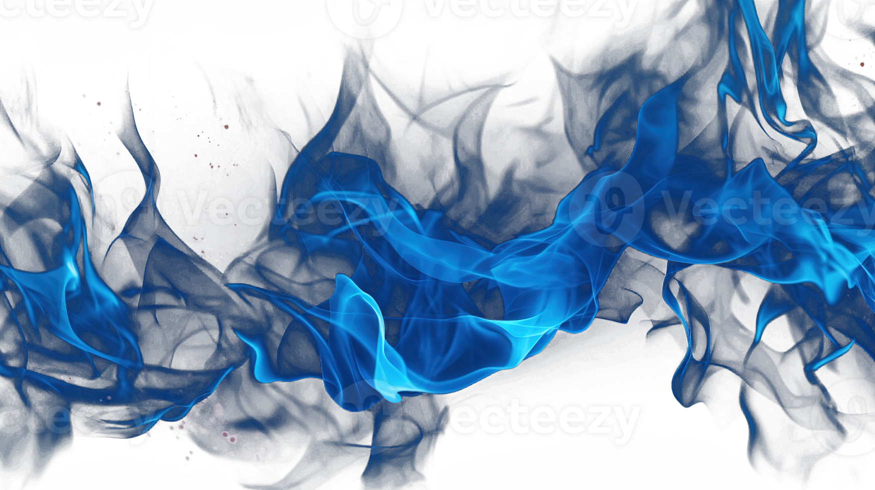 Blue Flames on Transparent Background. Fire, Flame, Hot png