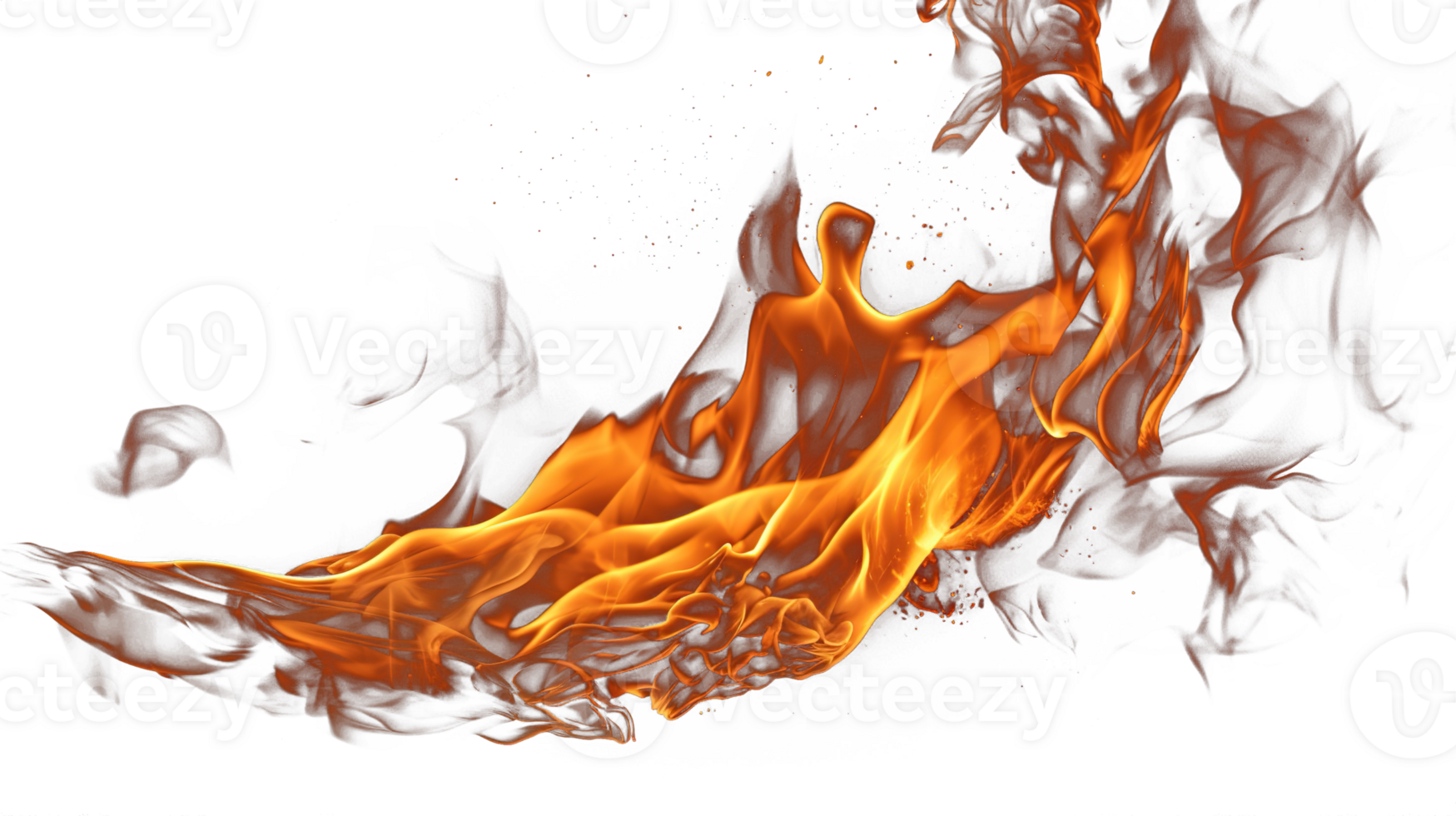 Fire Flame on Transparent Background. Burn, Flames, Spark, Effect, Glow, Hot, Warm, Bright png