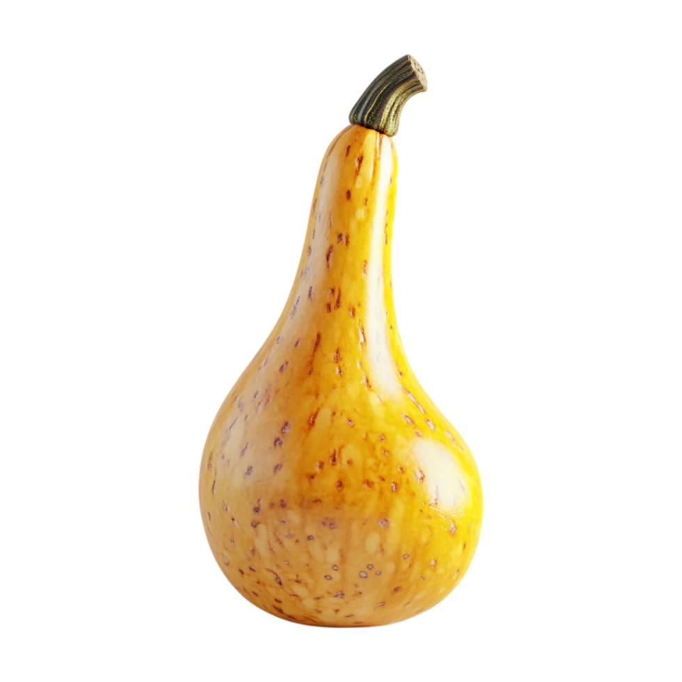 yellow gourd on a transparent background png