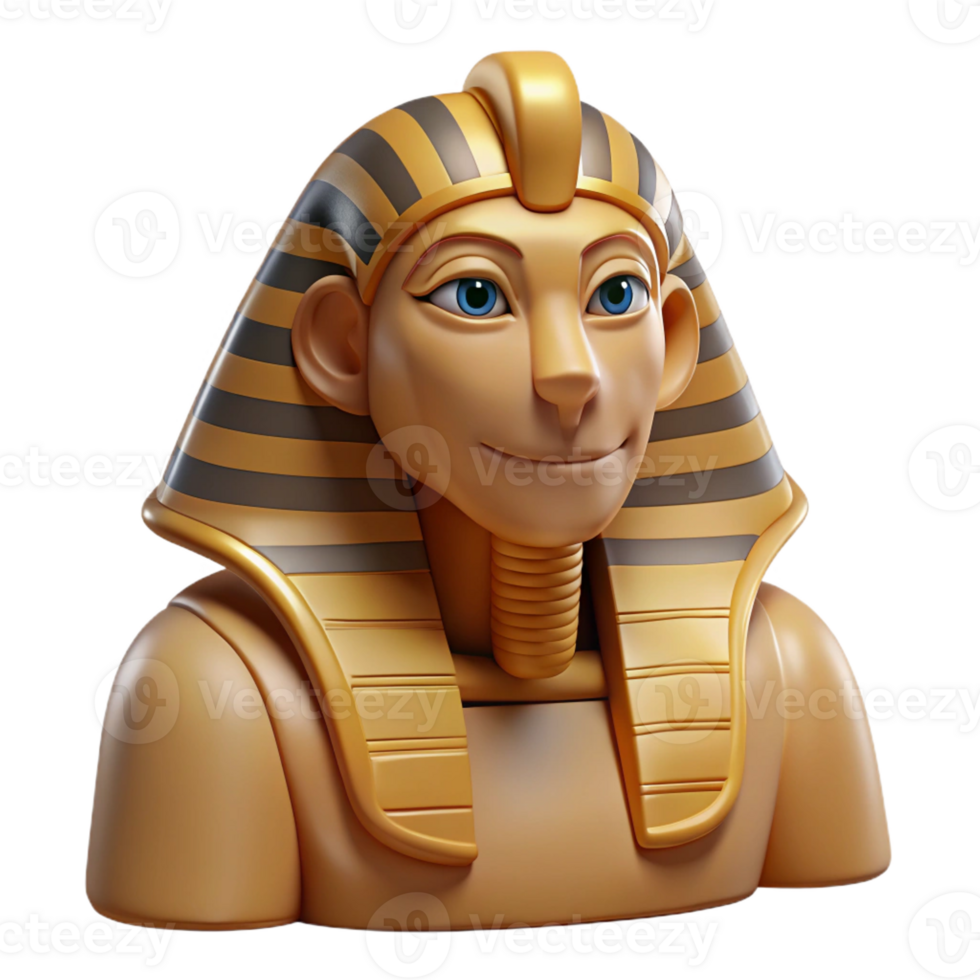 elegant modern A mysterious Sphinx posing a riddle, desert setting cropped for detailed png