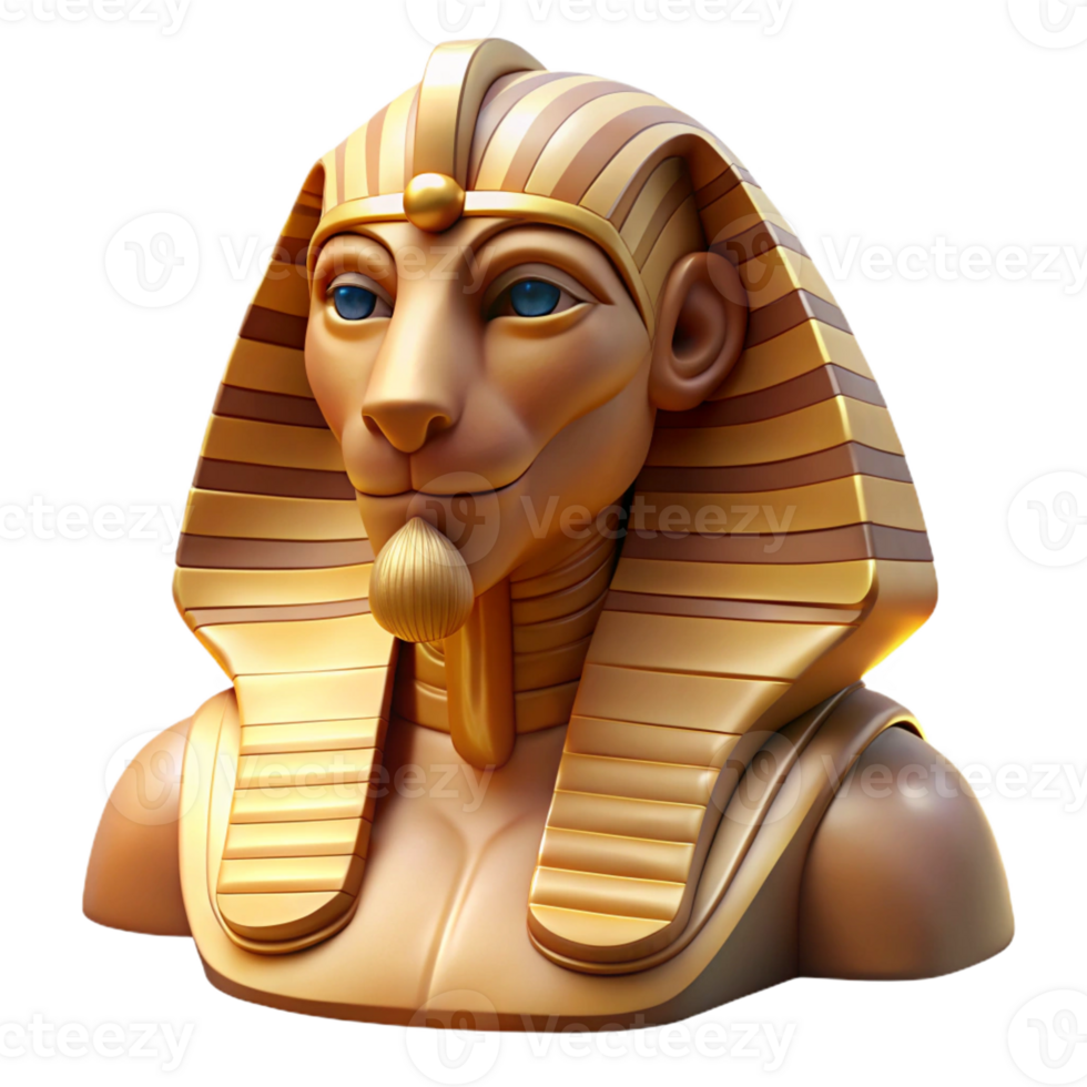 beautiful artistic A Majestic Sphinx Enigmatic Gaze Desert exclusive png