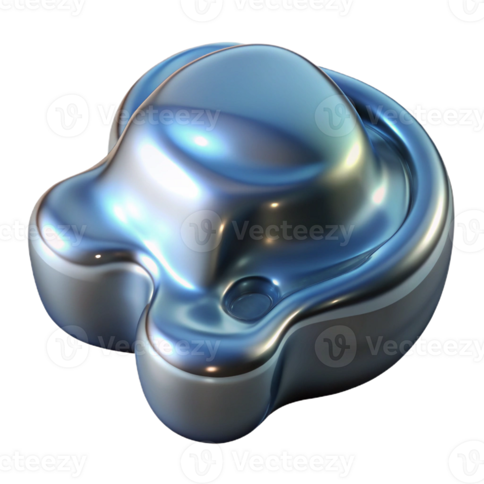 dramatic rustic Mercury Flow Distorted Reflection genuine png