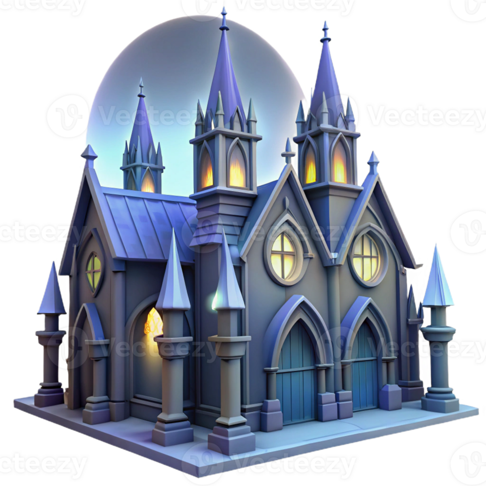elegant classic A Gothic Cathedral Pointed Arches Garg premium png