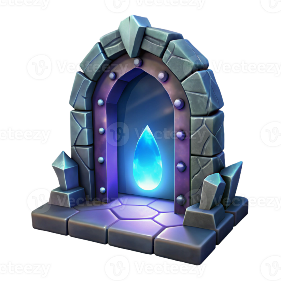 serene artistic A Hidden Portal Shimmering with Otherworld exclusive png
