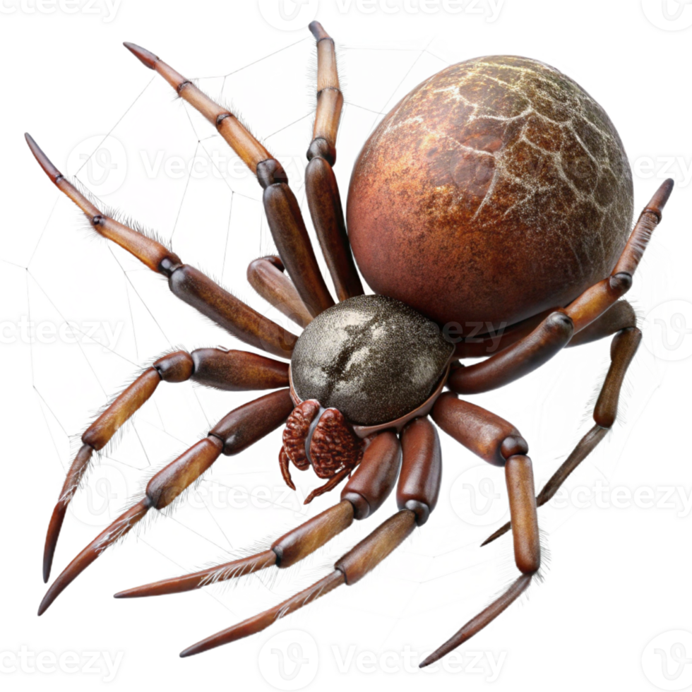 wonderful minimalist A Close Up of a Spider Spinning Its Web authentic png