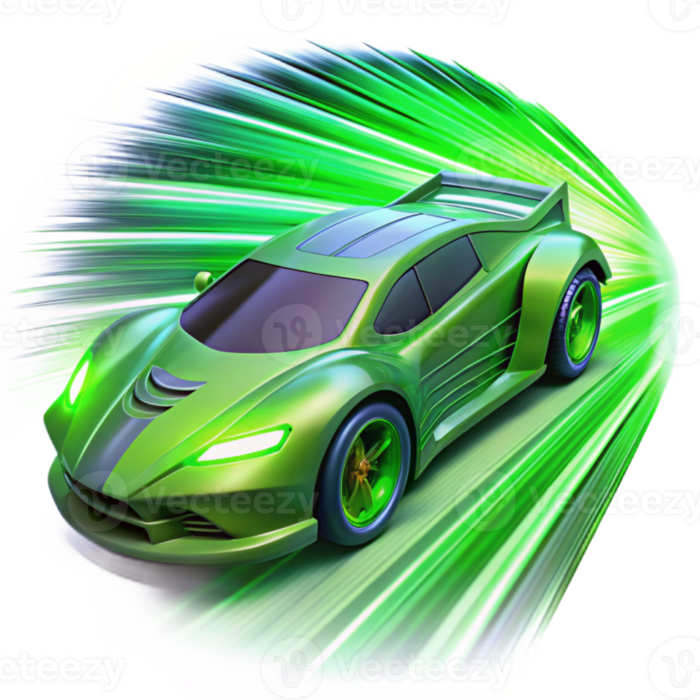 serene traditional A Futuristic Racing Vehicle Adorned Wit high quality png