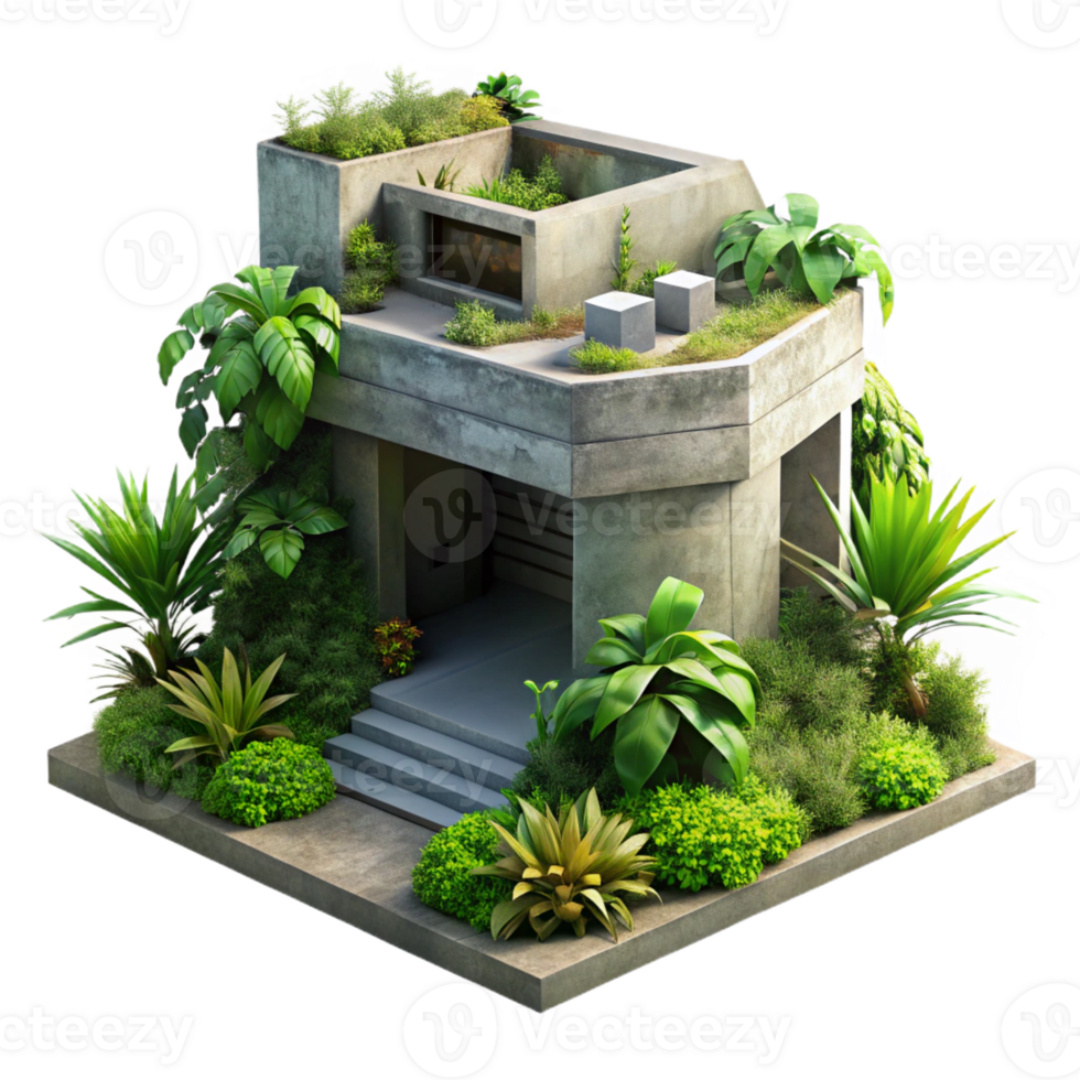 wonderful traditional A Brutalist Concrete Bunker Transformed I high resolution png