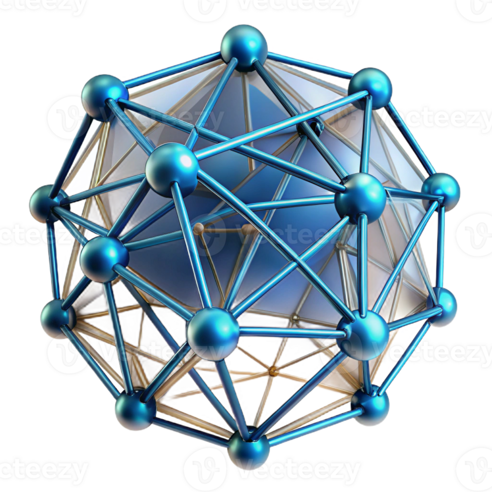 stunning modern A Network of Glowing Lines Forming a Com genuine png