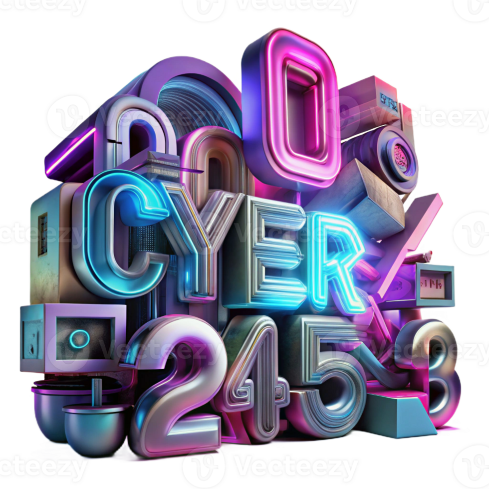 extraordinary abstract Chaotic Jumble of Letters and Numbers premium png