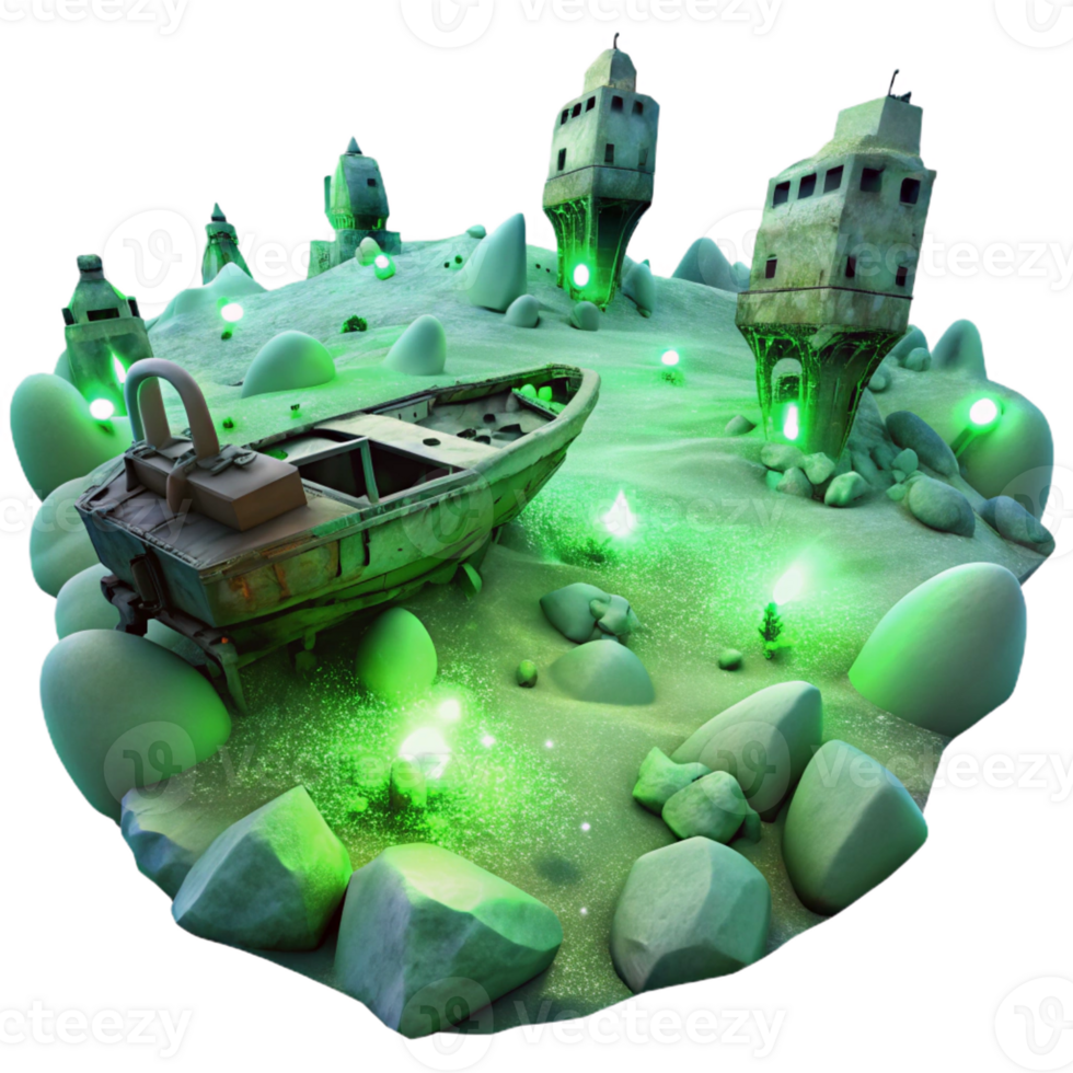 serene contemporary A Spaceship Graveyard Derelict Vessels F exclusive png