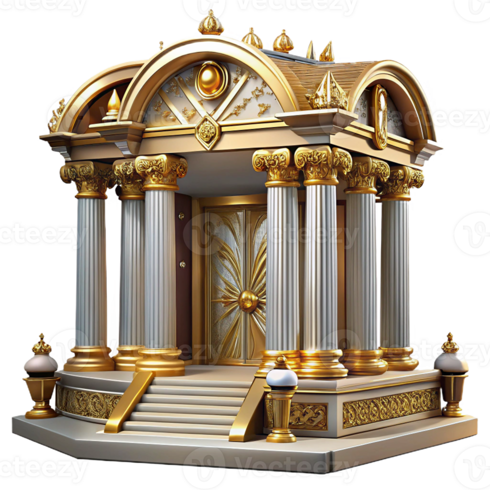 wonderful artistic Baroque Palace Ornate Gold Details and M original png