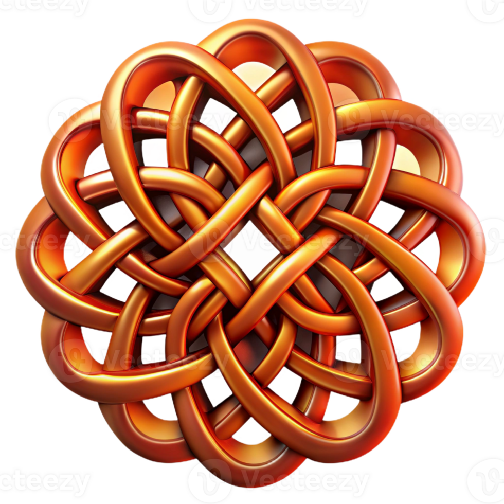 beautiful vintage Intricate Celtic Knotwork Patterns in Fier authentic png