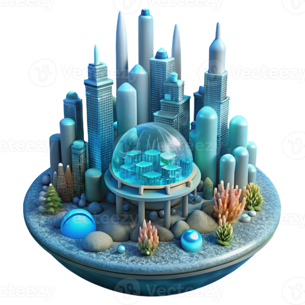 beautiful classic A Futuristic City Built on the Ocean Floo original png