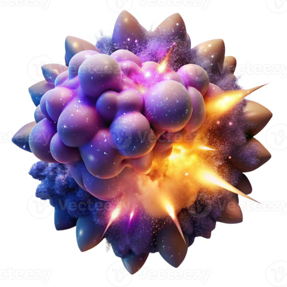 stunning abstract A Cosmic Explosion of Stardust and Nebu exclusive png