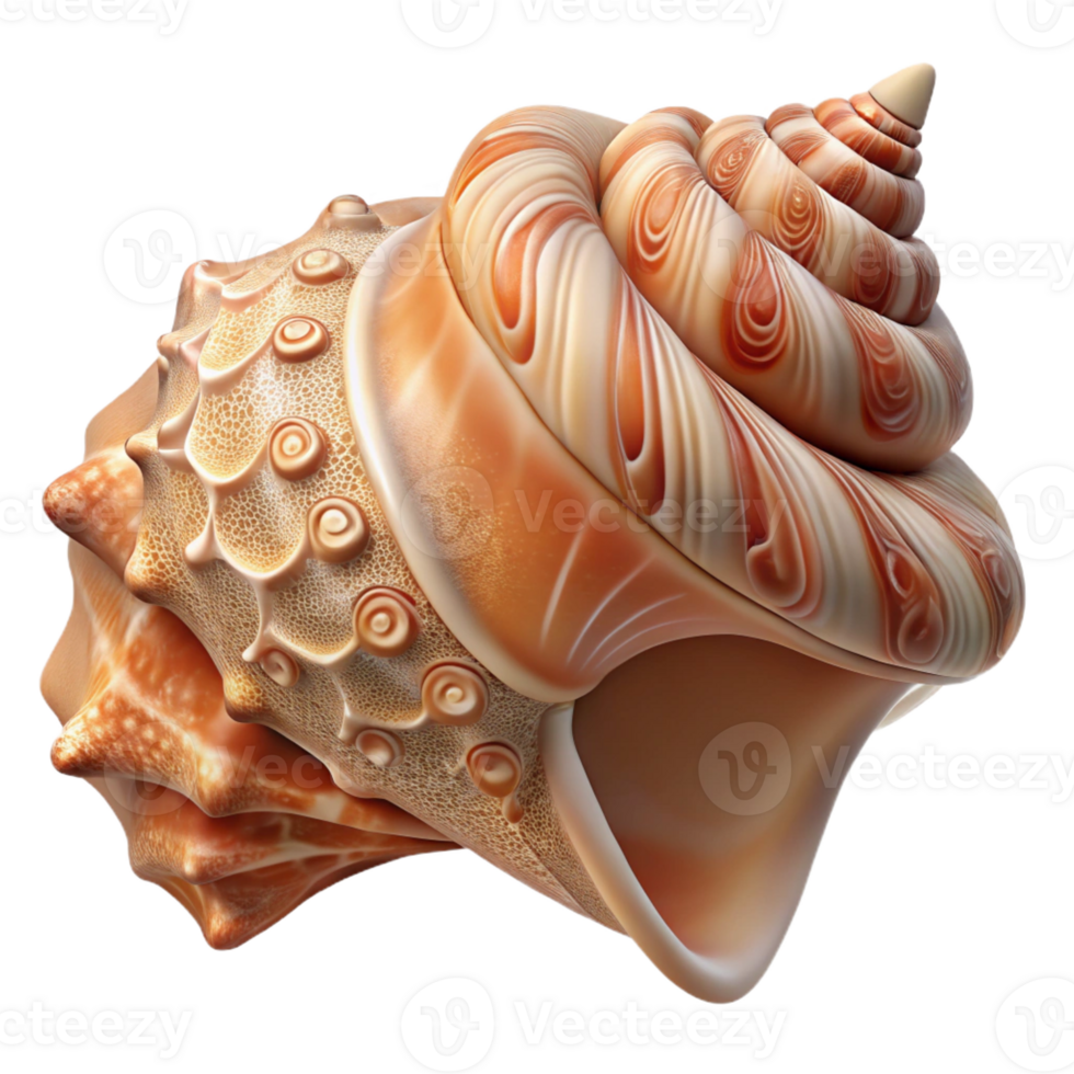 extraordinary abstract A Close Up of a Seashell with Intricate 4K png