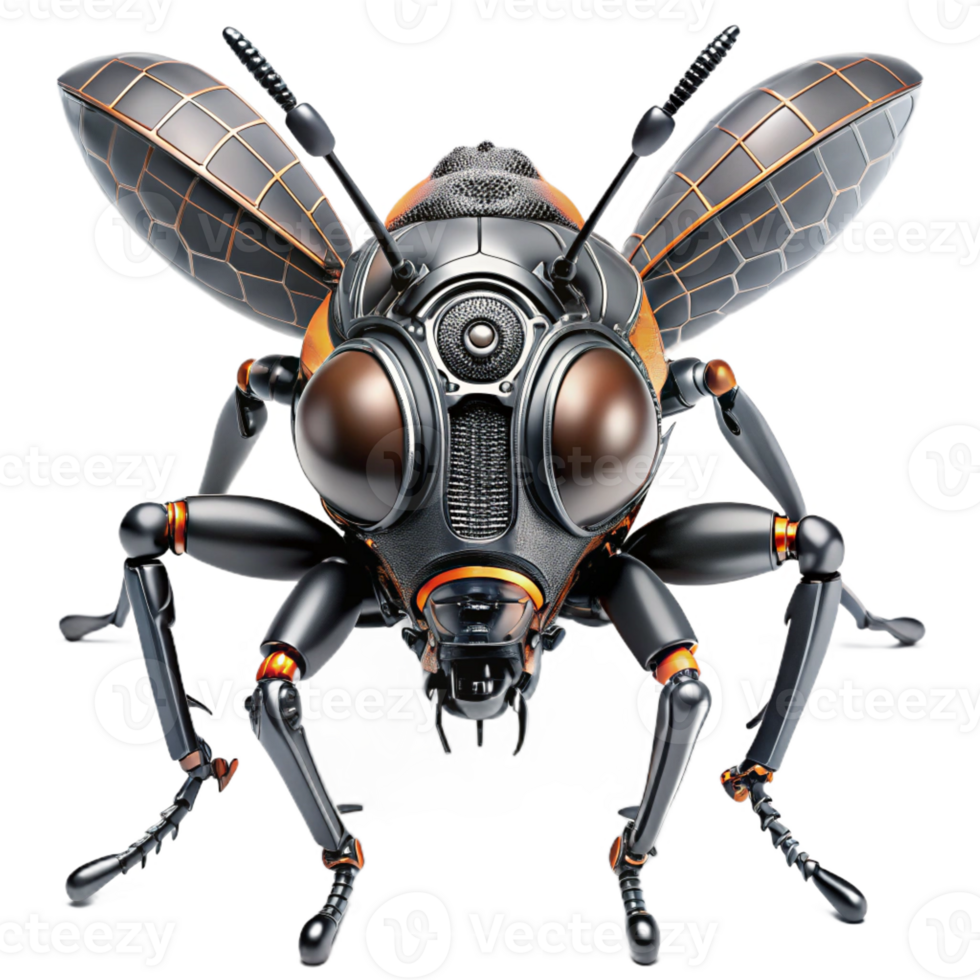extraordinary classic A Close Up of a Robotic Insect with Intric professional png