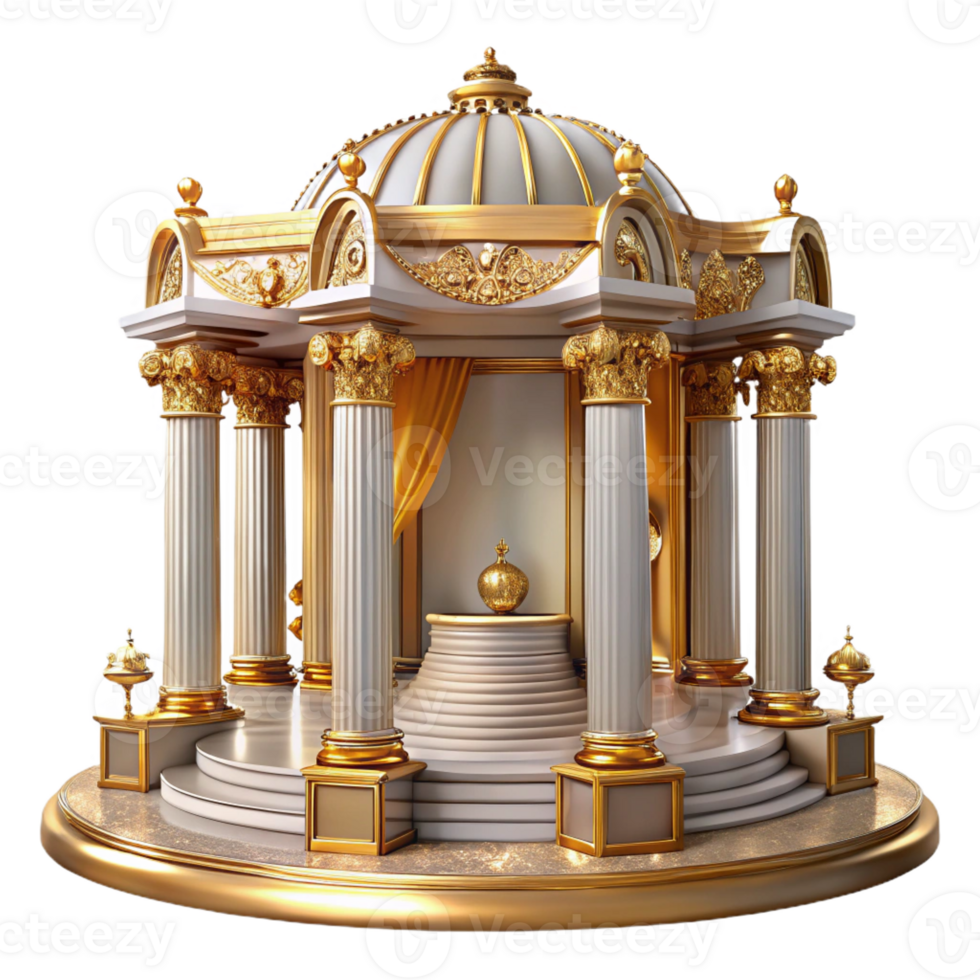 impressive contemporary Baroque Palace Ornate Gold Details and M original png