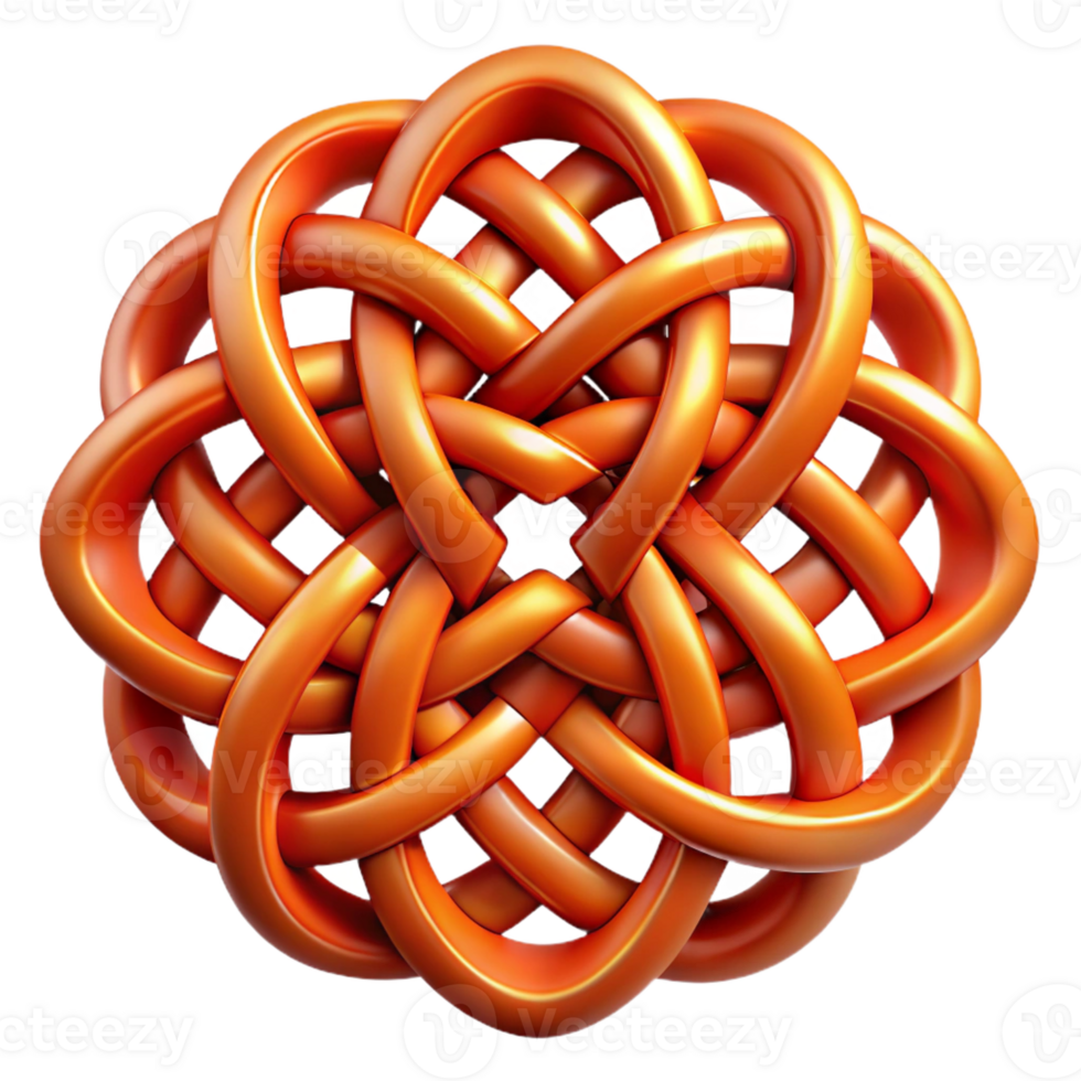 serene vintage Intricate Celtic Knotwork Patterns in Fier original png