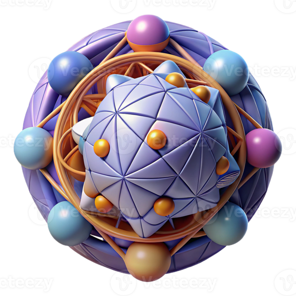 vibrant abstract A Visualization of Mathematical Equations exclusive png