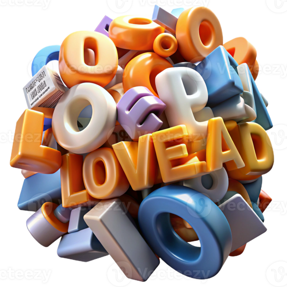 magnificent vintage A Chaotic Jumble of Letters and Numbers 4K png