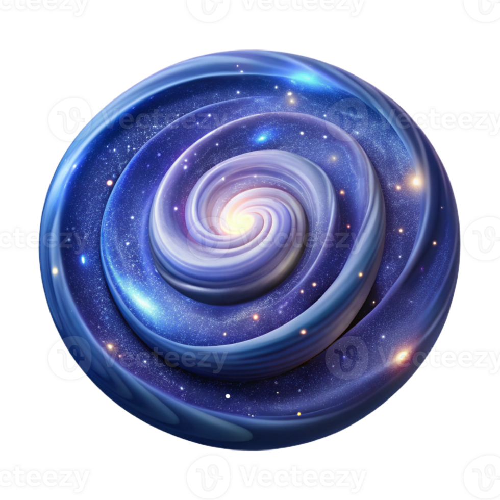 magnificent classic A Swirling Galaxy of Stars and Nebulae detailed png