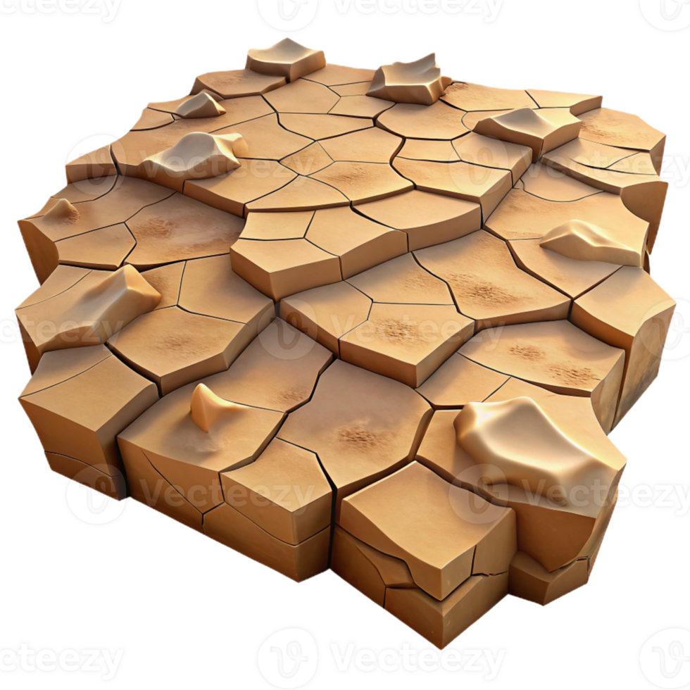 vibrant classic A Cracked Desert Floor Intricate Pattern exclusive png