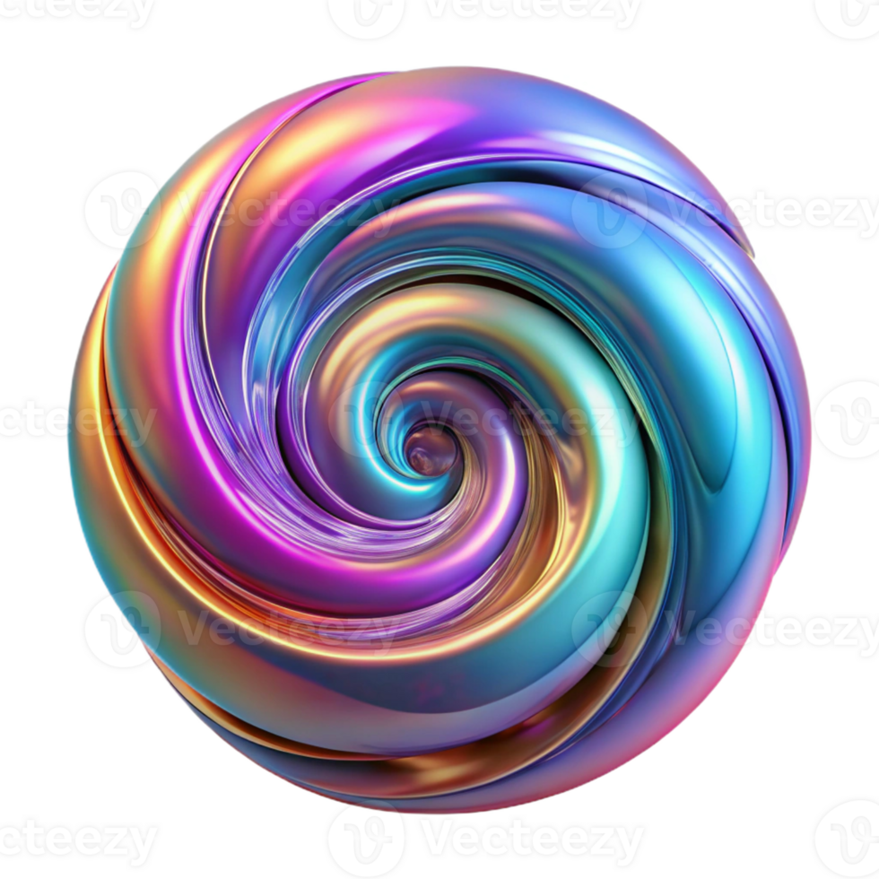 stunning creative A Swirling Vortex of Chromatic Aberratio original png