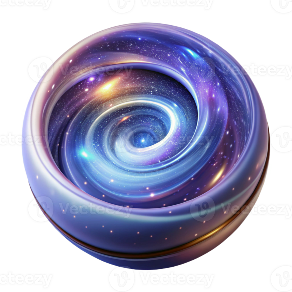 elegant creative A Swirling Vortex of Galaxies and Stars exclusive png