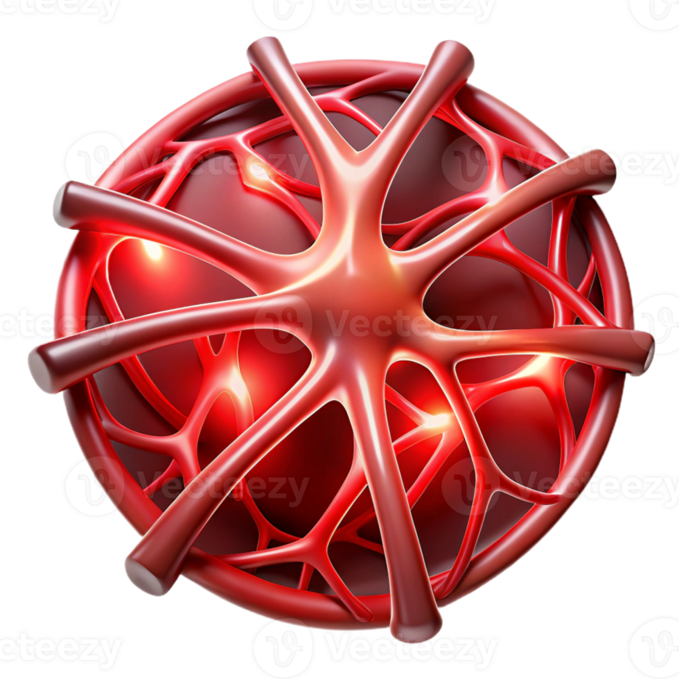 magnificent artistic Intricate Veins Pulsating with Life high resolution png