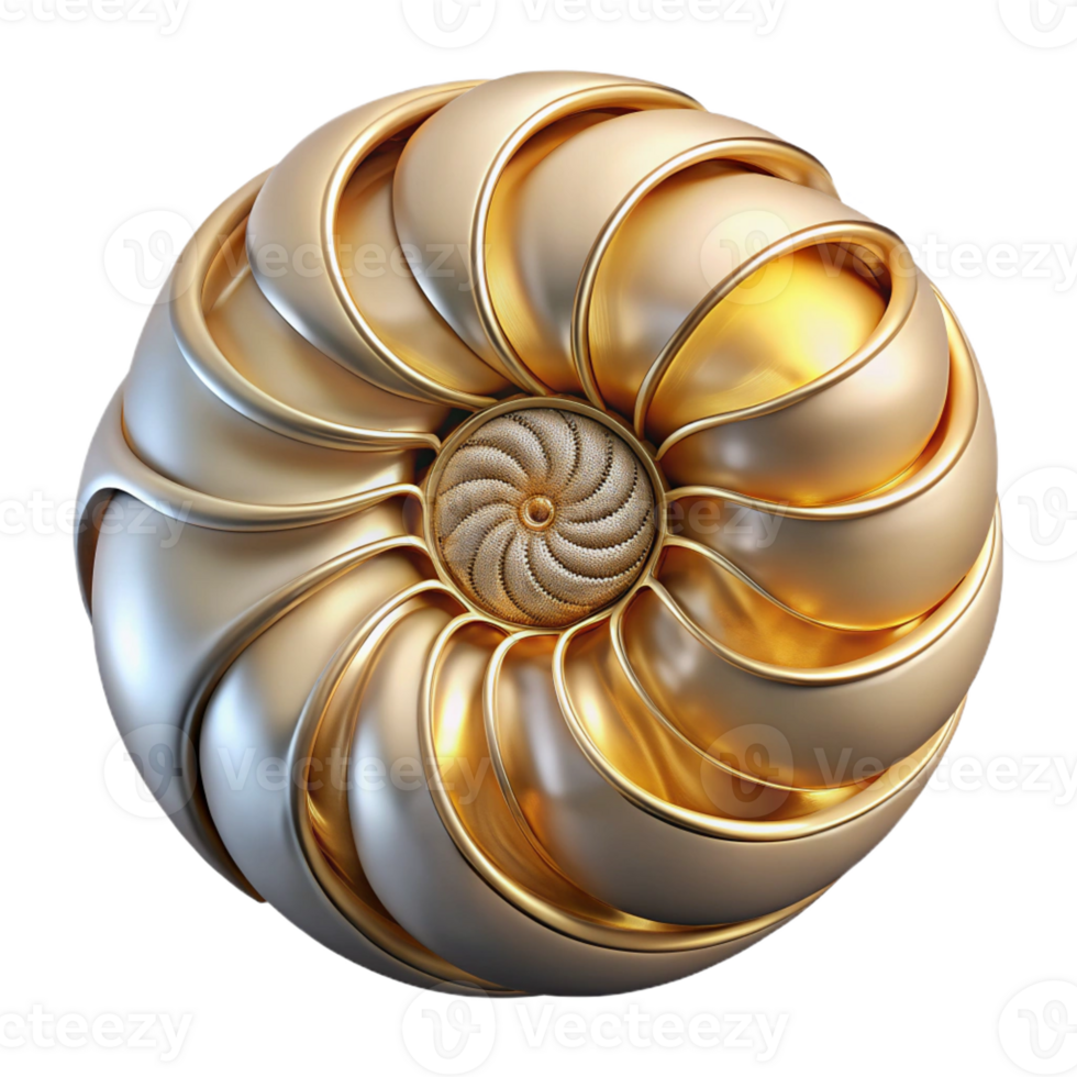 wonderful contemporary Fractal Geometry Inspired by Nautilus Sh high quality png
