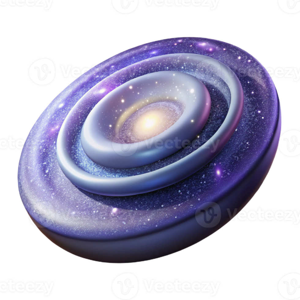 stunning contemporary A Swirling Galaxy of Stars and Nebulae professional png