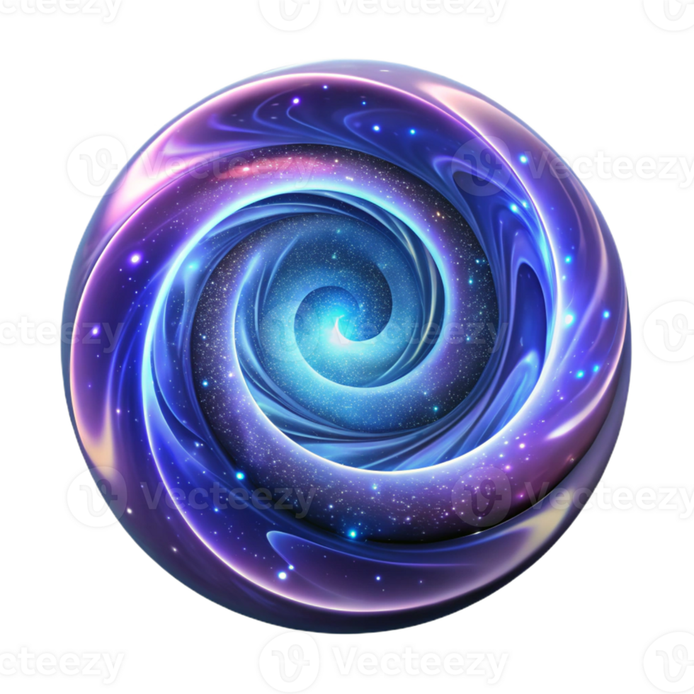 serene rustic A Swirling Vortex of Galaxies Illumina detailed png
