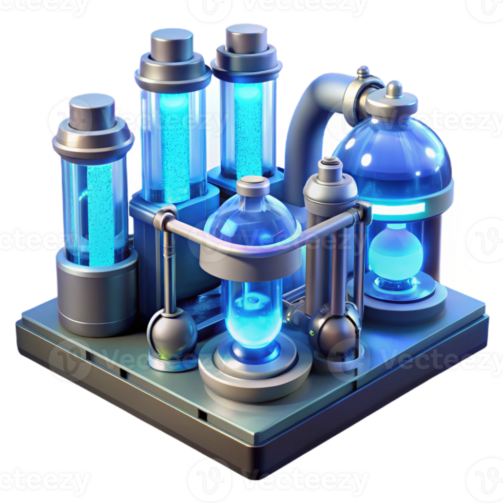 stunning rustic A Crystal Clear Futuristic Laboratory original png