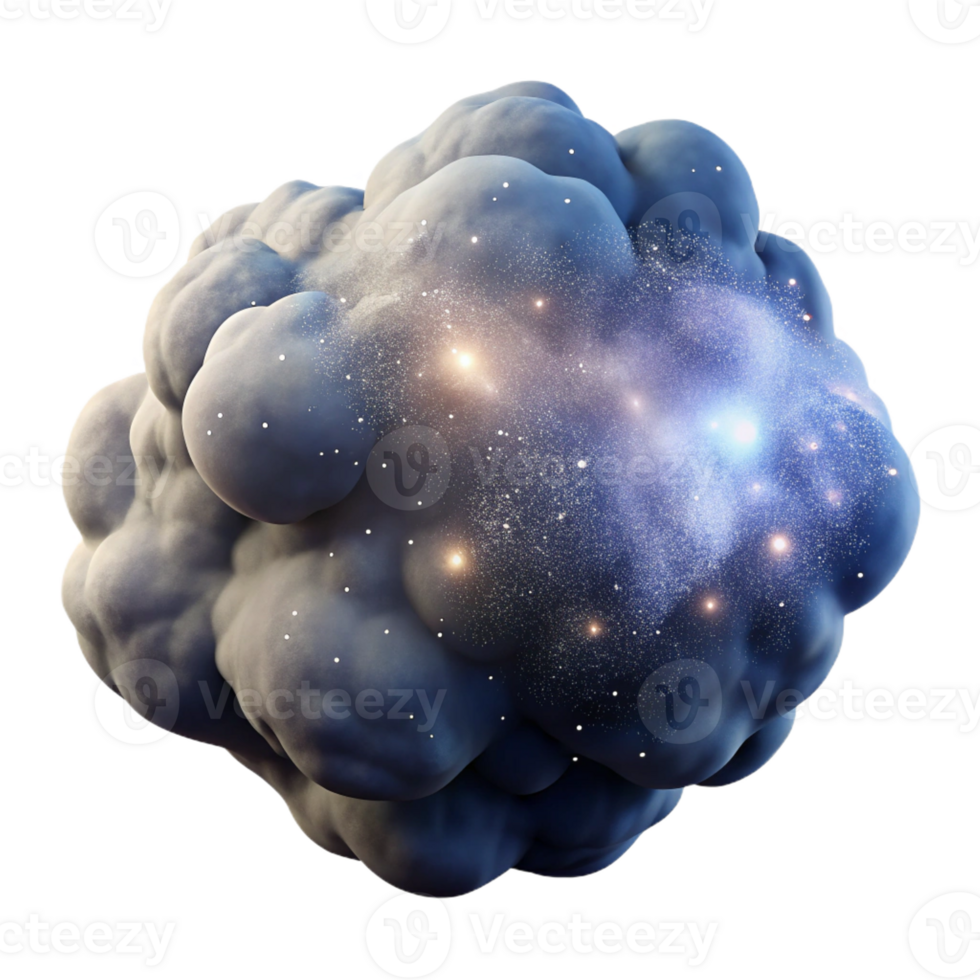 serene rustic A Cloud of Interstellar Dust Swirling Aro genuine png