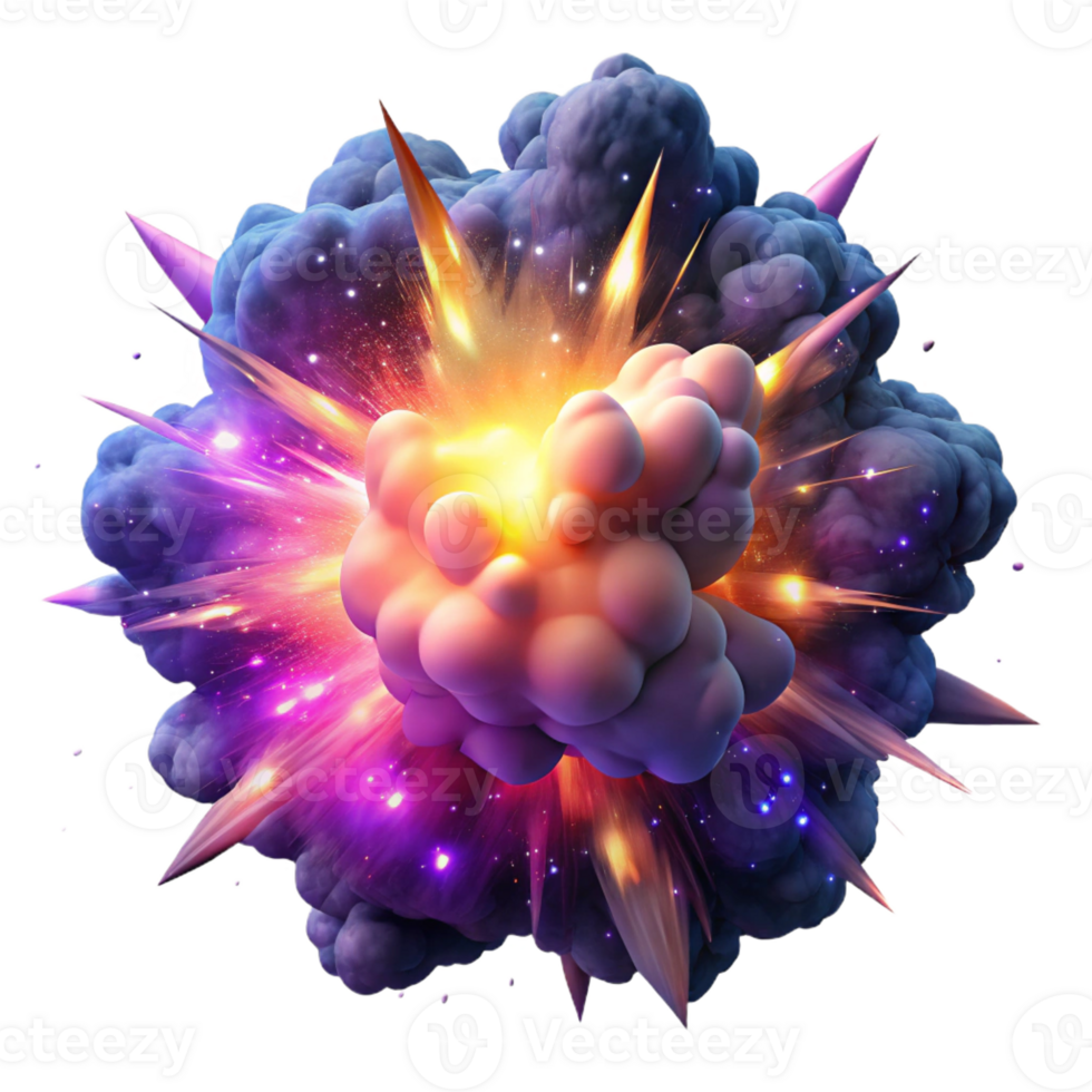 impressive abstract A Cosmic Explosion of Stardust and Nebu 4K png