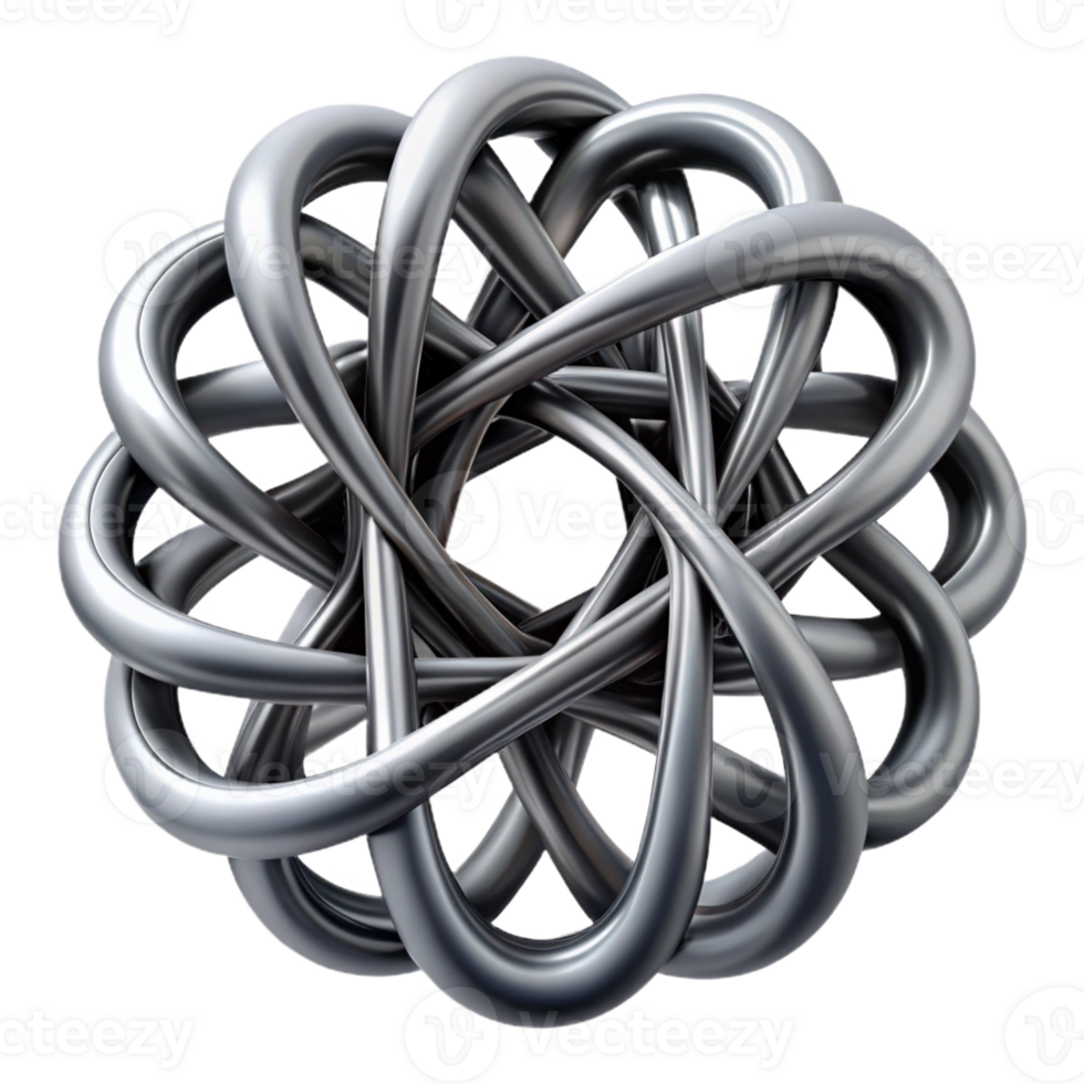 dramatic abstract A Complex Network of Interwoven Lines An genuine png