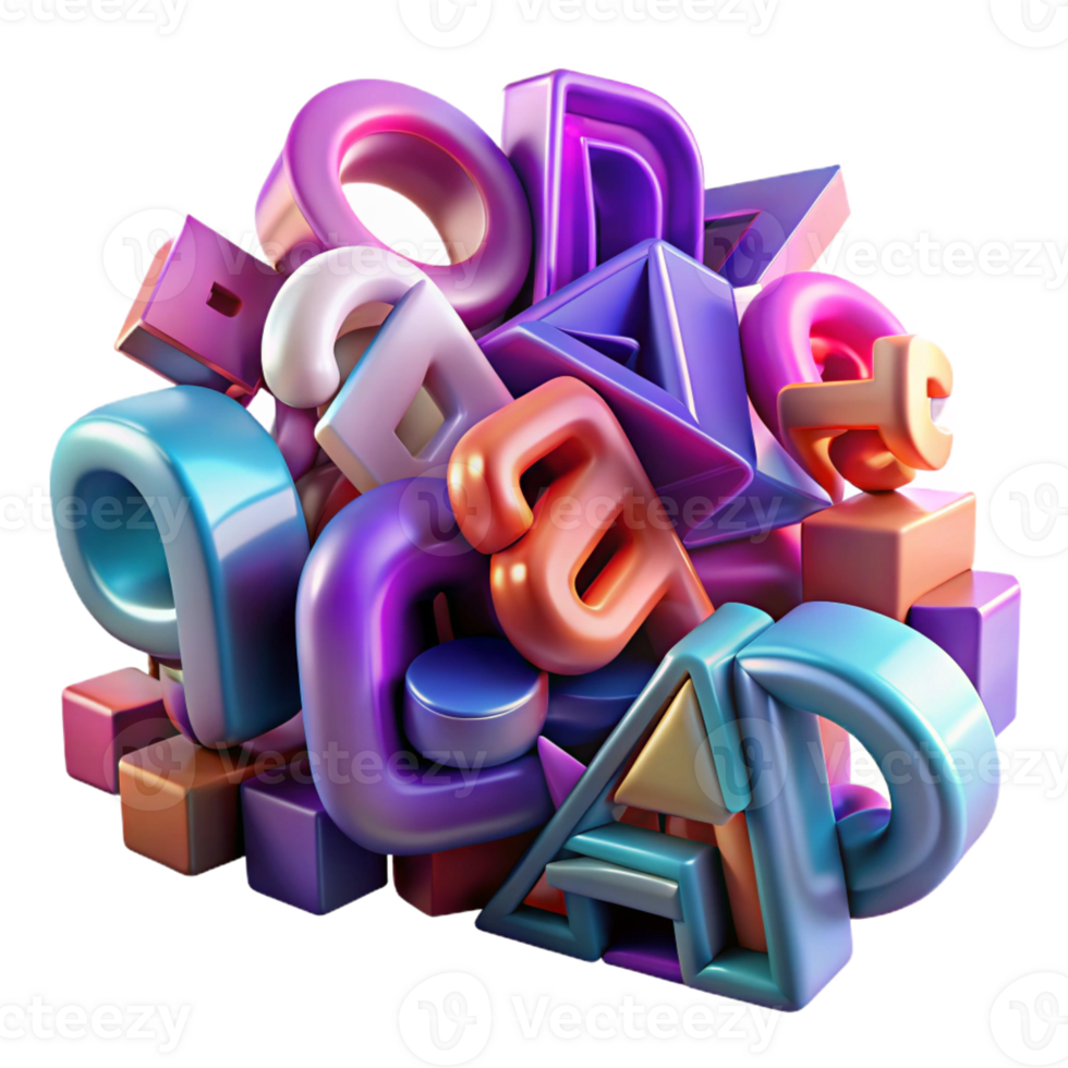 wonderful traditional A Chaotic Jumble of Letters and Numbers S png