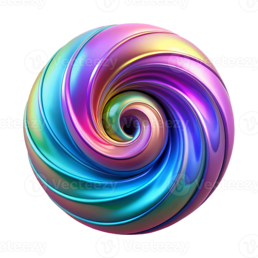 magnificent rustic A Swirling Vortex of Chromatic Aberratio premium png