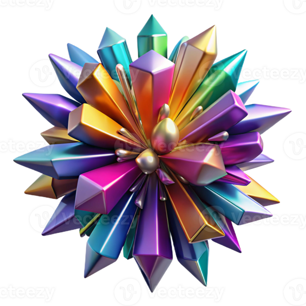 impressive creative A Dynamic Explosion of Colorful Fractal S authentic png