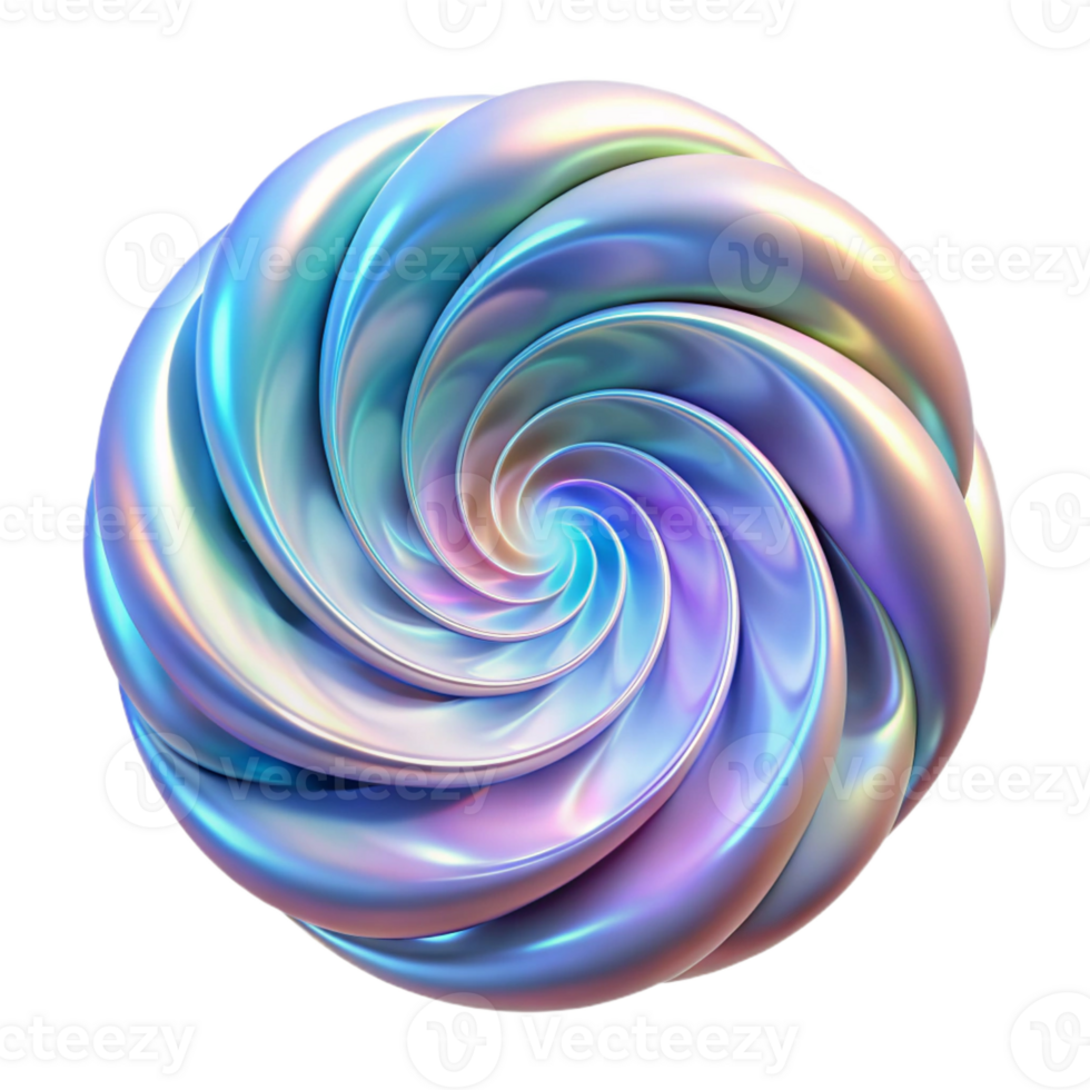 extraordinary vintage A Swirling Vortex of Iridescent Fractal Pa premium png