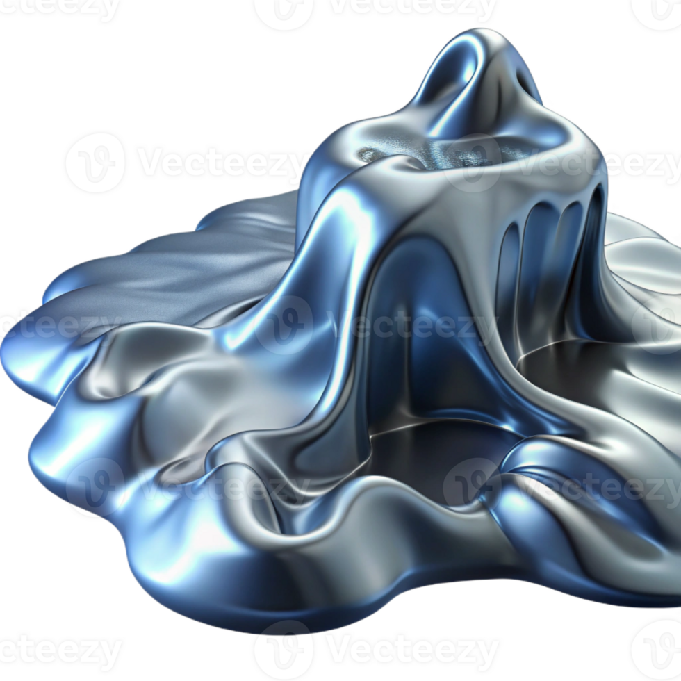 extraordinary creative A Flowing River of Liquid Metal Reflectin genuine png