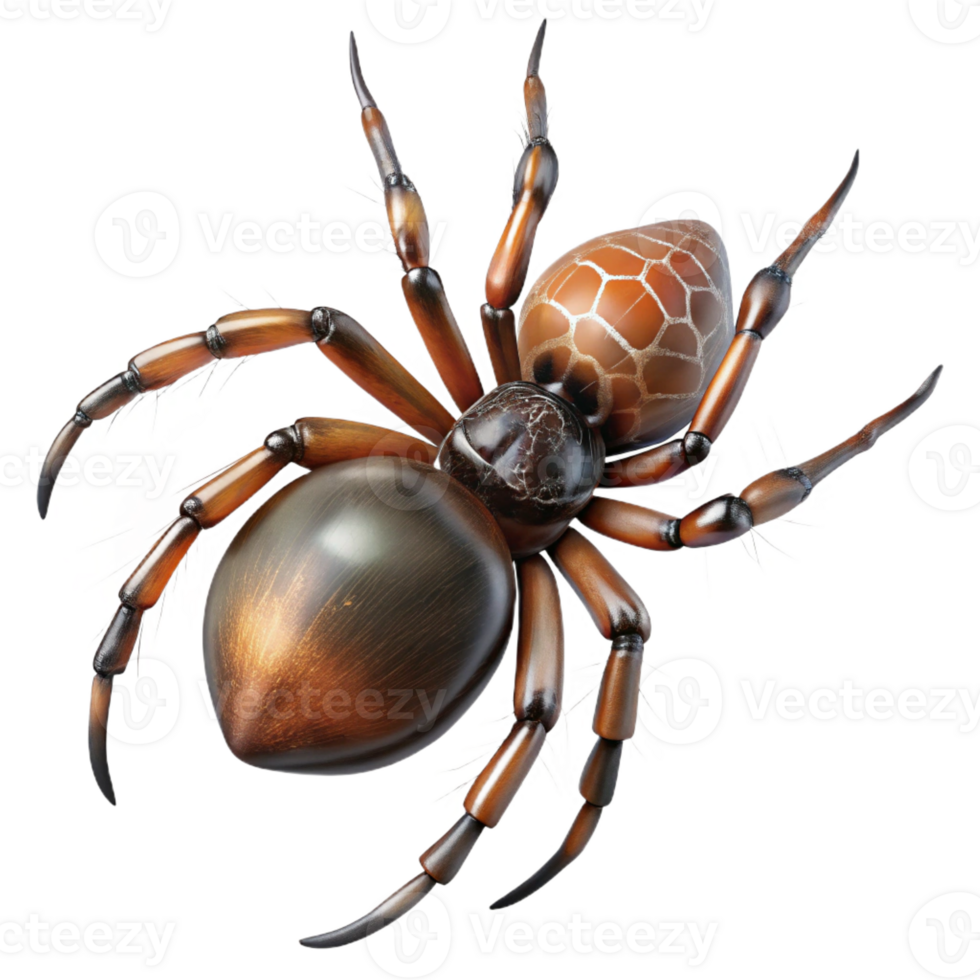magnificent creative A Close Up of a Spider Spinning a Web In 4K png