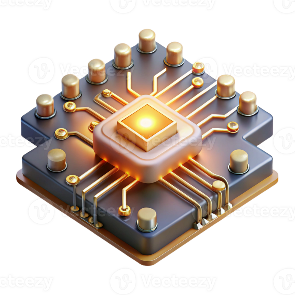 extraordinary abstract A Close Up of a Circuit Board Intricate exclusive png