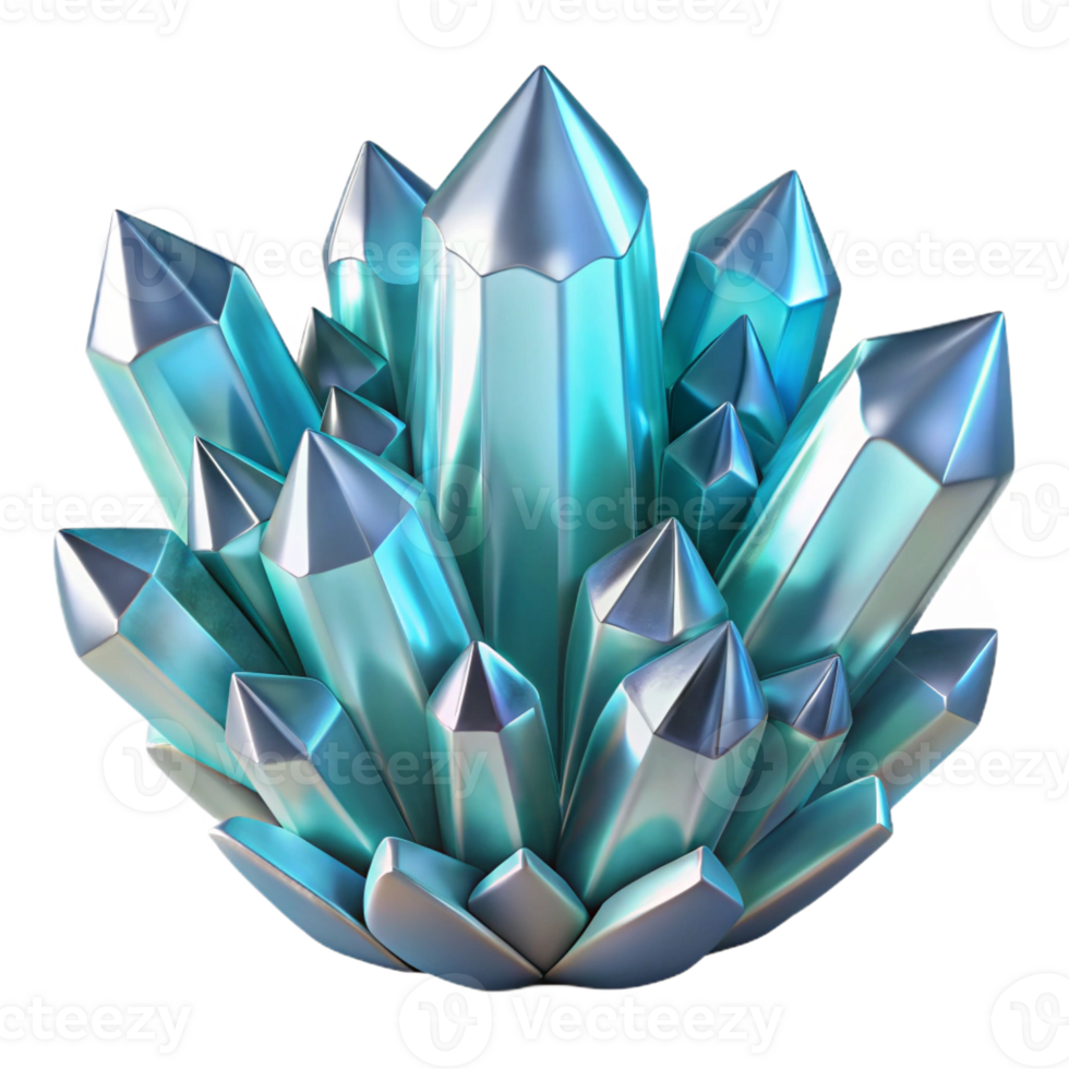 magnificent classic A Cluster of Translucent Crystalline Fo detailed png